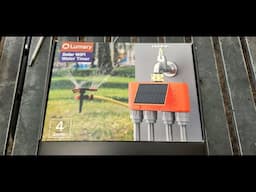 Lumary Wifi Solar Water Timer, Smart System