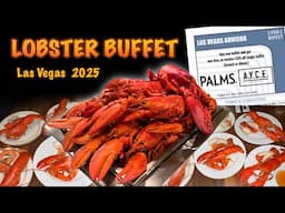We Ate 20 Pounds Of LOBSTER In One Sitting at the AYCE Buffet