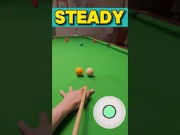 Snooker Practice Break Steady ⚖️ GoPro Headcam POV