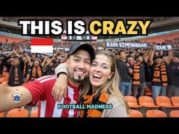 Our FIRST FOOTBALL Match in JAKARTA 🇮🇩 - INDONESIA we are SHOCKED!