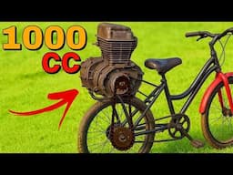 Homemade 1000cc Gearbox Bike! (part 1)