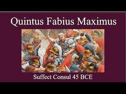 Quintus Fabius Maximus, Suffect Consul 45 BCE