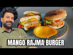 Aaj ka Special Rajma Mango Burger