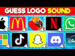 Guess the Logo Sound 🔥🔊 TikTok, McDonald's, Netflix, Pepsi | Logo Quiz 2025