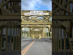 Pittsburgh STUFFED our FACES! | PA, State no. 11 | Countdown to 50