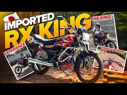 Riding The Yamaha RX King: Smooth, Unique, And Unstoppable! 🔥