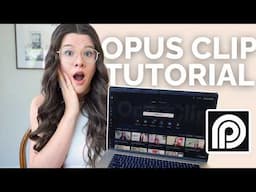 CREATE SHORT FORM CLIPS FROM YOUTUBE VIDEOS With Just a Few Clicks (Opus Clip Tutorial)