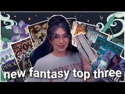 TOP 3 NEW FANTASY BOOKS OF QUARTER ONE ✨ 2025 READS