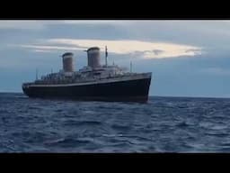 SS United States in the Atlantic Ocean