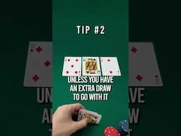 3 Tips For When The Flush Completes On The Turn #poker