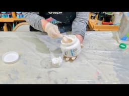 How to MIX my POURING MEDIUM to use for ACRYLIC POURING and to use with PIGMENTS!