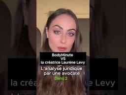 Est-ce que Laurène Levy risque d'être condamnée? #bodyminute #avocate #lawyer #proces #analyse