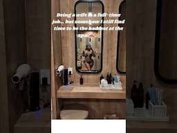 Being a wife is a full time job… but somehow I still find time to be the baddest at the spa  💅🏽✨