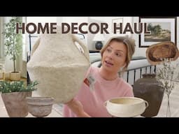 HOME DECOR HAUL | Home Goods, TJ Maxx, Target & Hobby Lobby