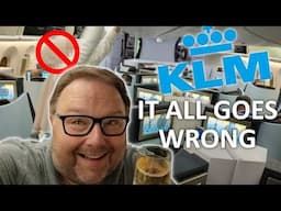 When Filming Goes Wrong | Onboard with KLM Premium Economy (Business?)