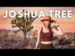 FREE Camping & Barker Dam Trail - Joshua Tree National Park