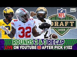 2025 NFL Draft Day 2 Recap!