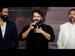 Mohanlal Speech | Kannappa Trailer Launch Event- KOCHI | Mohan Babu | Vishnu Manchu | TFPC