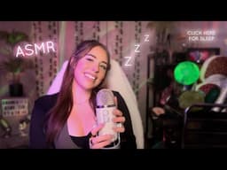 ASMR ✨Tapping on wood, cork, & bamboo with rings 💍 & mouth 👄 sounds for DEEP TINGLES & RELAXATION 😴