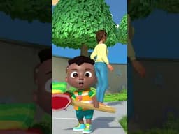 Mini Motor Through School 💨 | #cocomelon #shorts #zoom #kidsshow | Songs and Cartoons