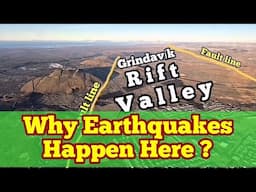 Iceland Volcano: Why Earthquakes Happen In Grindavík Rift Valley, Boudinage, Tensile Stress