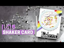 Flat Shaker Card - Trinity Stamps March 2025 Release Hop