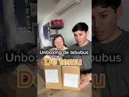 Unboxing con mi mamá , labubus en TEMU #alexisjimenez #labubu #temu