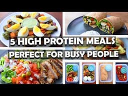 5 High Protein Meals For Weight Loss – Stay Full, Burn Fat!