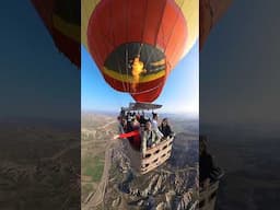 Ride a hot air balloon in Cappadocia ✅