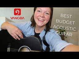 Vangoa Black Acoustic Electric Guitar Review - Best budget acoustic electric guitar for beginners