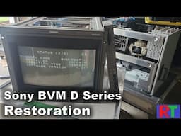 Trinitron Restoration - Sony BVM D Series - Part 1