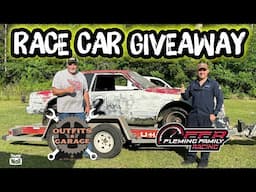 We Gave Away a Race Car FOR FREE to @outfitsgarage88