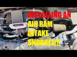 ford focus 1.0 ecoboost STAGE 2R - Installing the NFORCD AIR RAM INTAKE Snorkel!! #ford #ecoboost