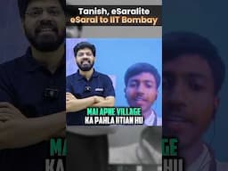 Bro's AURA on entering his Village after getting IIT Bombay 🔥💀| IIT Motivation #shorts #esaral #jee