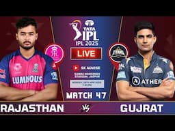 IPL LIVE : RR VS GT, Rajasthan Vs Gujrat 47th Match Live Score & Commentary | GT VS RR LIVE