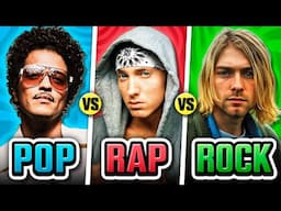 RAP vs ROCK vs POP: Save One Song | Music Quiz Challenge