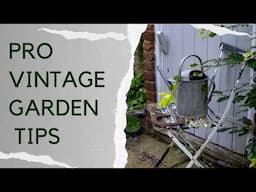 Brilliant vintage and recycled garden ideas - plus pro tips on how and where to find the best items