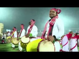 ঝুমইৰ বিনন্দিনী : Mega Jhumoir Binandini programme at Sarusajai Stadium.
