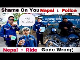 🔟 Nepal Police Se Ho Gai Ladai | Muktinath To Pokhara | Kushma Suspension Bridge | The Cliff Pokhara