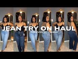 Finding the PERFECT Jeans for Curves in 2025! Forever 21 + SHEIN Jean Try On Haul