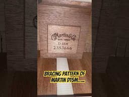 Bracing Pattern of the Martin D15m ​⁠and why it sounds so organic and woody @citymusicsg