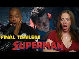 SUPERMAN FINAL TRAILER  - WE ARE SO HYPE FOR THIS FILM!! - Reaction! | DC Studios | James Gunn