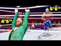 What if You Had a Royal Rumble of ONLY Mini Wrestlers?