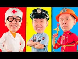 Policeman, Fireman and Doctor Song | Lights Kids Song