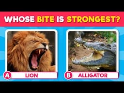 How Well Do You Know Animals? 🦁🦓✅ General Knowledge Trivia Quiz for Kids