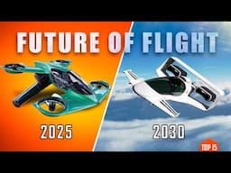 Best 2-Seater Flying Cars 2025 | TOP 15 VTOL AirCars