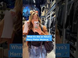 What it’s like to visit Tokyo’s Harry Potter Museum ✨🪄 #tokyovlog