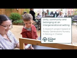 Unity, community and belonging at an intergenerational setting
