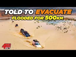 4WDs ABANDONED in Worst Desert Flood… Desperate Escape Attempt