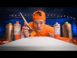 Can I Make Art using Only ORANGE Supplies?